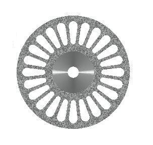 картинка Диск алмазный d=22мм (24 прорезей) от Клио