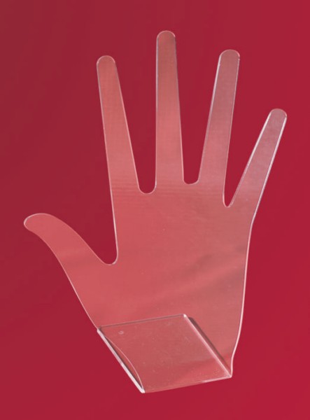 картинка Подставка "Рука" для колец, матовая от Клио