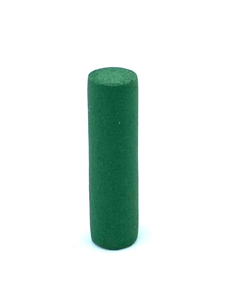 картинка Резинка каучук. зеленая (цилиндр) 24х6,3 мм от Клио