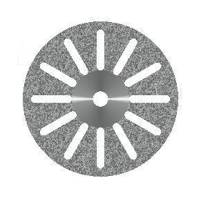 картинка Диск алмазный d=22мм (12 прорезей) от Клио