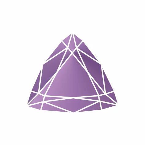 Аметист зеленый триллион 6х6х6