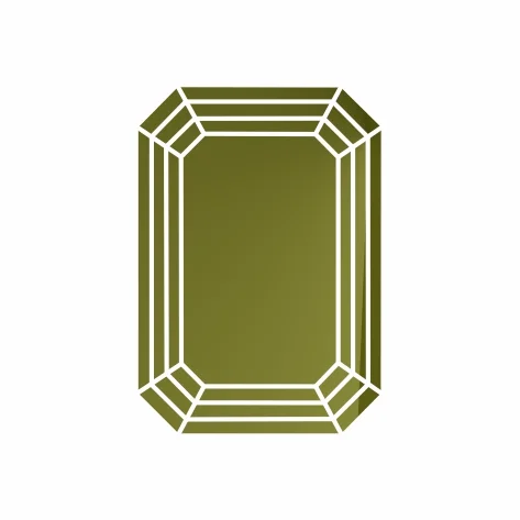 Хризолит октагон 5 x 3