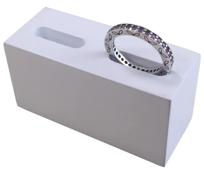Подставка под обручальные кольца низкая, белый
