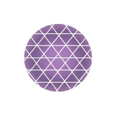 Фианит аметистовый шар 8,0