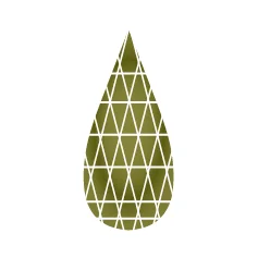 Хризолит бриолет 6 x 4