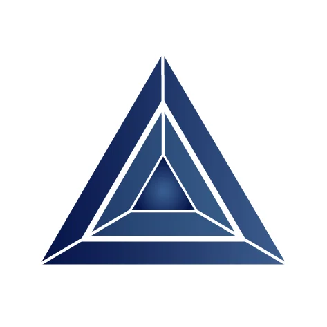 Синтетическая шпинель темно-синий треугольник 12 x 12 x 12