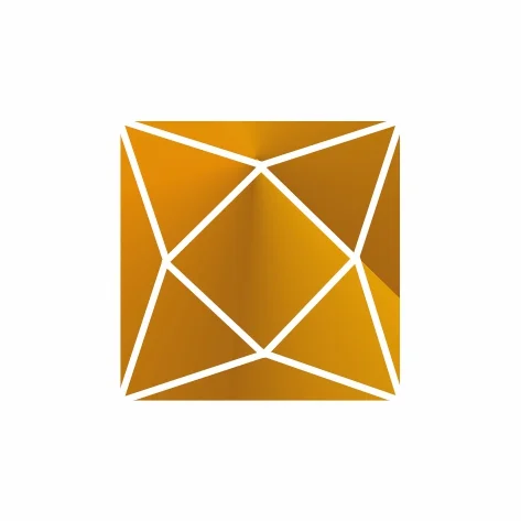 Ювелирное стекло желтый каре 2,5х2,5