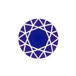 Фианит танзанит круг d=1,25