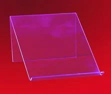 Подставка, угол 45 пластик прозрачный