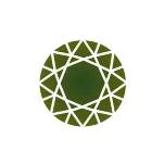 Фианит оливковый круг 10,0