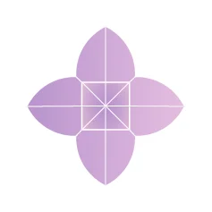 Фианит лавандовый лилия 6х6