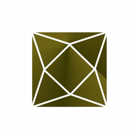 Ювелирное стекло дымчатое каре 3,5х3,5