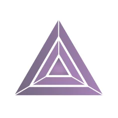 Фианит аметистовый треугольник 7 x 7 x 7