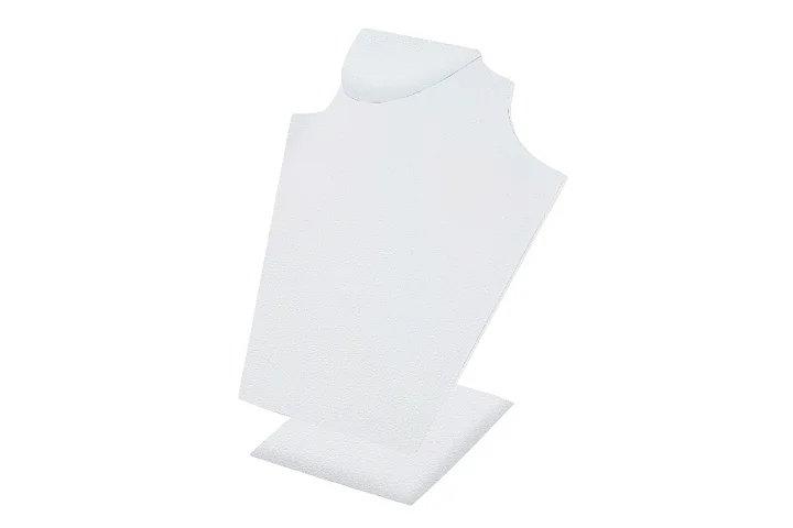 Шея "трапеция" h=23 белый кож. зам.