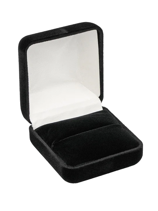 ФУ-57 футляр под кольцо, черный №1