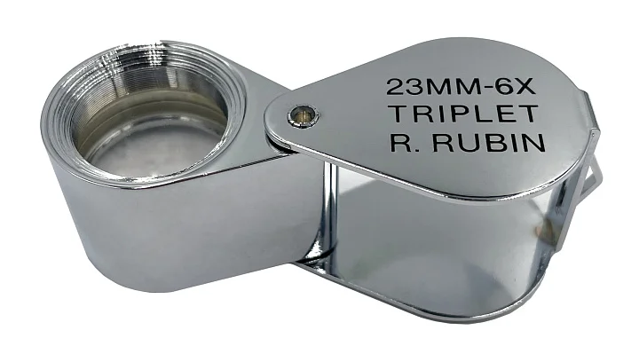 Лупа 6х d=23мм №1