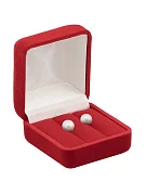 Превью ФУ-57 футляр под серьги, красный №4