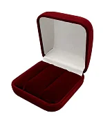 Превью ФУ-2 Футляр под серьги, бордо №1