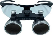 Превью Лупа бинокулярная на защитной  маске 3,5х (420) с подсветкой №1