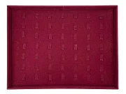 Превью Планшет "язычки" под кольца 31*24 бордо бархат №1