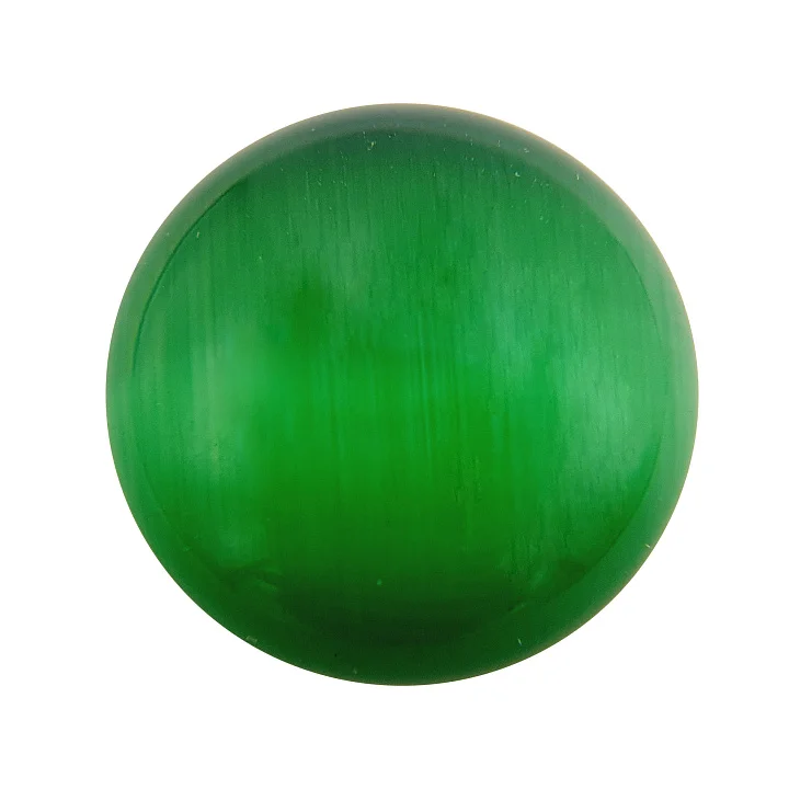 Кошачий глаз яблочный кабошон овал d=15,0