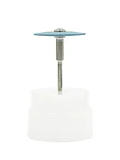 Превью Резинка с алмазной крошкой (линза 26х3 мм, синий, грубый)  №2