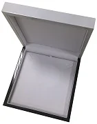 Превью ВБ21-4 Деревянный футляр под колье, серебристо-черный №1