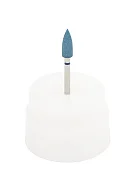 Превью Резинка с алмазной крошкой (конус 4,2х12 мм, синий, грубый)  №1