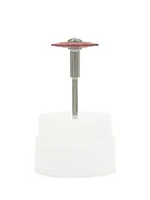 Превью Резинка с алмазной крошкой (линза 19х3 мм, красный, очень грубый)  №2