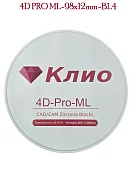 Превью Циркониевый блок 4D PRO ML-98х12mm-BL4 №1