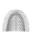 Превью Сетка из нержавеющей стали серебристая 0,45 мм. №1