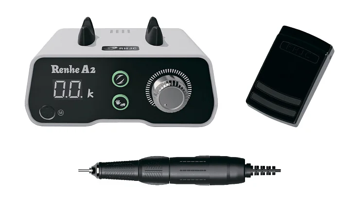 Бормашина Renhe A2 (35000 об/мин, 80 Вт, реверс, педаль ON/OFF)