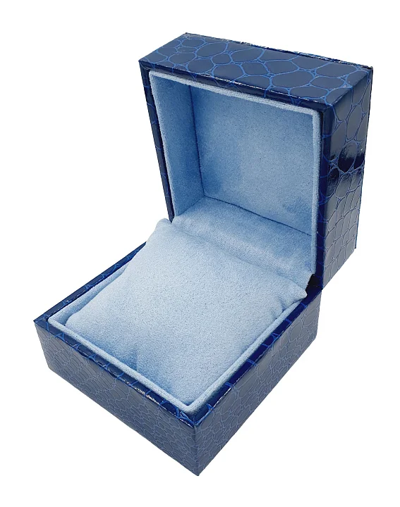 Футляр 90*90*65 под часы/браслет, Чикаго, синий