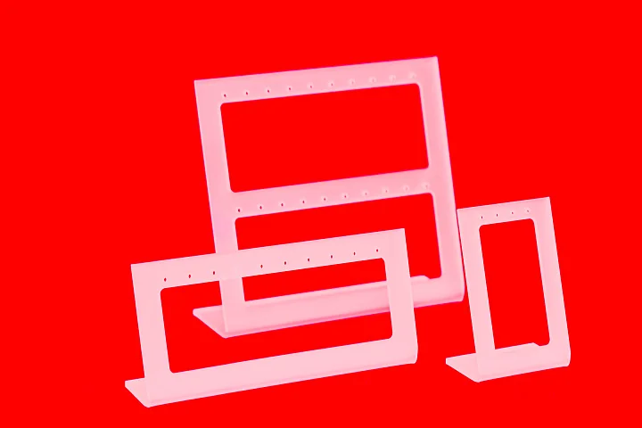 Соты под серьги пластик матовый