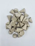 Превью Наполнитель для галтовки 800 пластик серый конус 10х10 мм №2