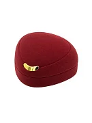 Превью ФТ-1 Футляр для серег/подвески, бордо №3