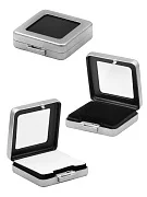 Превью Металлическая квадратная коробка, 55*55мм, серебристый №1