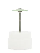 Превью Абразивный камень с алмазной крошкой для полировки циркона, с держ., линза, ф=24х2 мм №2