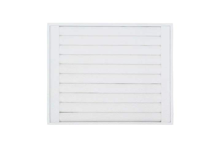 Планшет горизонт. валики 21*17 белый кож. зам.