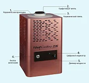 Превью Печь плавильная, индукционная, вертикальная, 2кг (тигель, стакан, прокладка, щипцы) №8