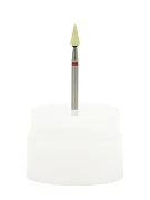 Превью Абразивный камень с алмазной крошкой для полировки циркона, с держ., конус закругленный, ф=3х7 мм №2