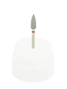 Превью Резинка с алмазной крошкой (конус 4,2х12 мм, серый, средний)  №1