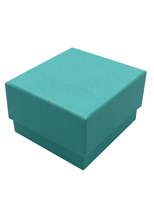 Футляр 50*56*34 под Кольца, голубой №1