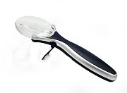 Превью Лупа на ручке 3,5х, d=73 мм (2 LED ) №2