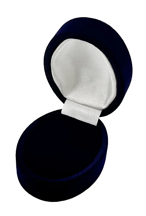 ФР-7 футляр под кольцо/серьги, синий №1