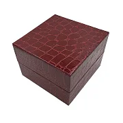 Превью Футляр 90*90*60 под кулон, Чикаго, кроко бордо №2