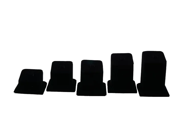 Соты под кольца черный бархат