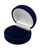 Превью ФУ-9А футляр под серьги, синий №1