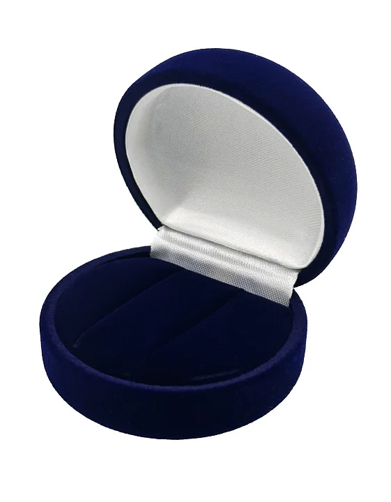 ФУ-9А футляр под серьги, синий №1