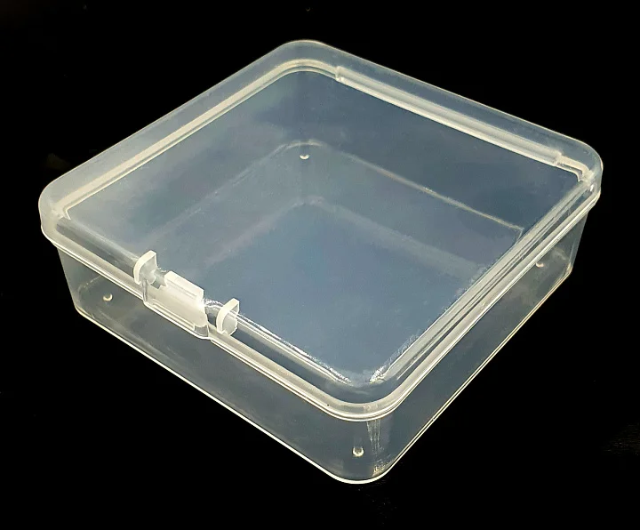 Пластиковый контейнер 75*75*26 мм, пластиковый №1